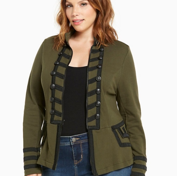 torrid army jacket